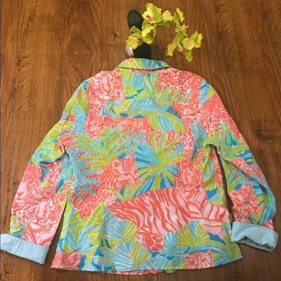 Lilly Pulitzer blouse - Picture 4 of 5
